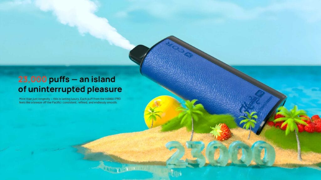 xcor hawaii pro 23000 puffs de